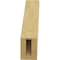 Ekena Millwork 3-inch W x 12-inch D x 12-inch H Traditional Rough Cedar Woodgrain TimberThane Knee Brace, Primed BRCUR03X12X12TRARCPR - alternate 5